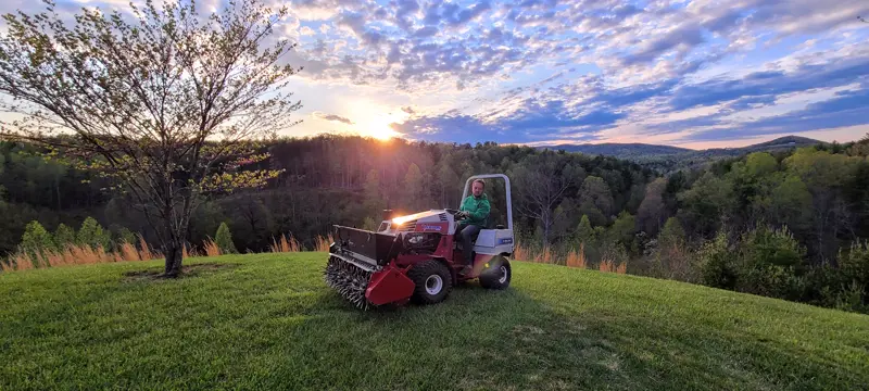 Lawn aeration and overseeding service Roanoke Virginia – Greenscapes VA